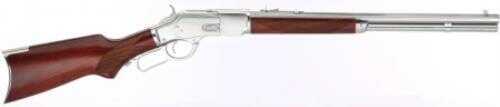 Uberti 1873 Trapper Carbine .357 Magnum with Pistol Grip Half Round Octagon Barrel White Finish 18"