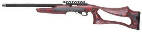 Magnum Research MagnumLite SnapShot Semi Auto Rimfire Rifle .22 LR 17" Graphite Bull Barrel 10 Rounds Red Evolution Laminate Stock Black Finish