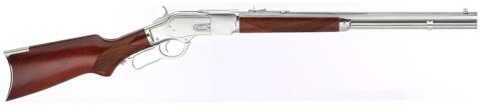 Taylor/Uberti 1873 Trapper Carbine .45 Colt White Finish Pistol Grip 18" Half-Round Octagon Barrel