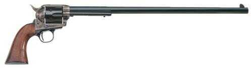 Taylor/Uberti 1873 SA Buntline Revolver With Large Size Army Grip & Steel Tangs Case Hardened Frame 357 Magnum 18" Barrel