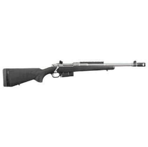 Ruger Scout Rifle 450 Bushmaster 16" Barrel Stainless Steel Finish Black Synthetic Stock