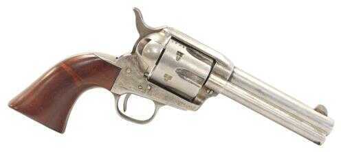 Taylors And Company 1873 Cattleman Revolver 45 Colt Antique Finish Single 4.75" Barrel 6 Round Walnut Grip Antiqued