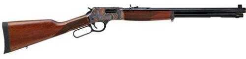 Henry Big Boy Color Case Hardened <span style="font-weight:bolder; ">Carbine</span> Lever<span style="font-weight:bolder; "> 44</span> Remington <span style="font-weight:bolder; ">Magnum</span> 16.5" 7+1 American Walnut Stock Blued Barrel/Case Receiver