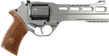 Chiappa Firearms Revolver Rhino 60DS <span style="font-weight:bolder; ">SAR</span> Chrome CA CF340.249 California Compliant 357 Magnum Barrel 6"