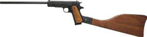 Iver Johnson 1911-A1 Carbine .45 ACP 16" FS 8 Round Magazine Matte Blued with Wood Stock