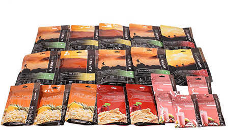 Alpine Aire Foods 5 Day Gourmet Meal Kit, 20 Pouches
