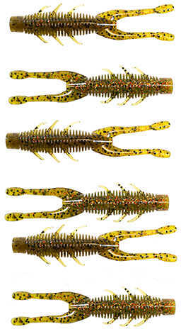 Z-Man TRD Hogz Lures 3" Length, Canada Craw, Package of 6