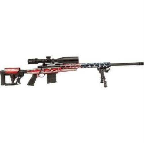 Howa .308 HCR Chassis 20" Heavy Barrel Rifle with Muzzle Brake Flag Kit Bipod 4-16x50 Scope