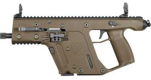 KRISS Vector SDP Semi-Auto Pistol 40 S&W G2 5.5" Threaded Barrel 15 Round Flat Dark Earth KV40PFD20 POST-2017