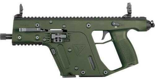 KRISS Stainless Steel Vector SDP Pistol 10mm Gen2 5.5 Inch Threaded Barrel 15 Round OD Green KV10PGR20 POST-2017