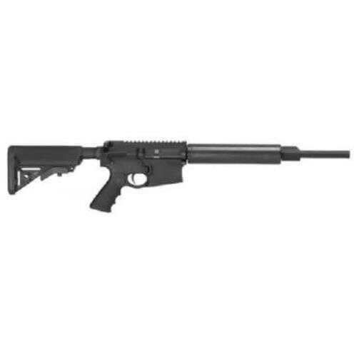 DPMS G2 Compact Hunter Semi-Automatic Rifle 243 Winchester 16" Barrel 4 Round Carbon Fiber Handguard B5 Sopmod Stock Black