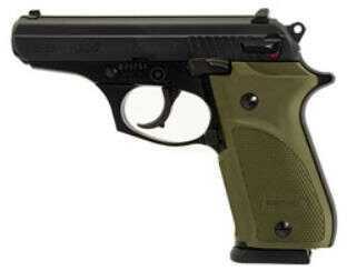 Click to see larger image. Bersa Thunder 380 Combat Plus Semi-automatic Pistol DA/SA .380 ACP 3.5" Barrel Alloy Frame Steel Slide Matte Black Finish Olive Rubber Grips 15 Rounds T380PMC