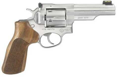 Ruger GP100 Match Champion Revolver 10mm Auto 4.2''Barrel 6Rd Adjustable Fiber Optic Sights Stainless Steel