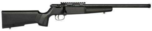 Click to see larger image. Savage Rascal Target Bolt Action Rifle Single Shot .22LR 16.1" Thread Heavy Barrel Precision Stock
