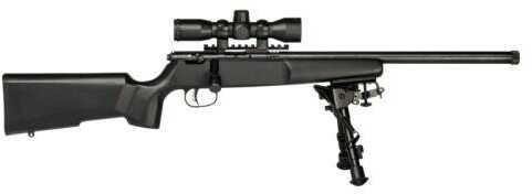 <span style="font-weight:bolder; ">Savage</span> Rascal XP Target Single Shot Bolt Action Rifle 22 Long Includes 4X32 Scope With Bipod