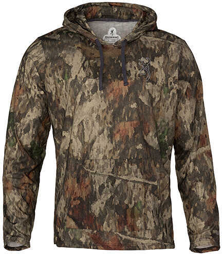 Browning Hipster-vs Hooded Tee ATACS Tree/Dirt Extreme, Small