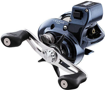 Daiwa Lexa Line Counter Casting Reel 100, 6.3:1 Gear Ratio, 25.70" Retrieve Rate, 11 lb Max Drag, Right Hand