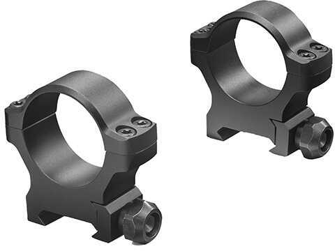 Click to see larger image. Leupold Backcountry Cross-Slot Weaver-Style Rings 1" Diameter, Medium Height, Matte Black