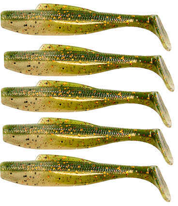 Z-Man DieZel MinnowZ Lures 4" Length, Redfish Toad, Package of 5