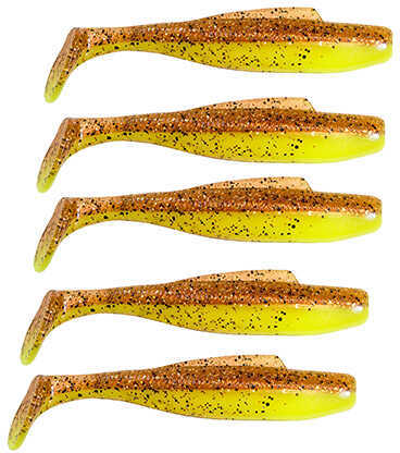 Z-Man DieZel MinnowZ Lures 4" Length, Sexy Penny, Package of 5