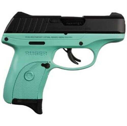 Ruger Ec9s Pistol 9mm Blued Slide Turquoise Frame