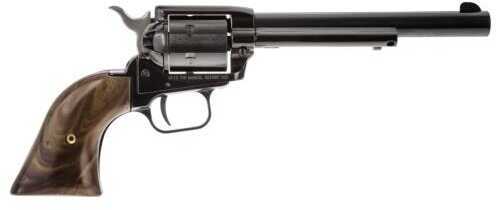 Heritage Manufacturing Revolver 22 LR Blue / Brown Pearl Finish 6.5" Barrel Grips