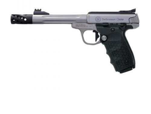 Smith & Wesson Victory Target Semi Automatic Pistol 22 Long Rifle 6'' Fluted Barrel 10 Round Capacity