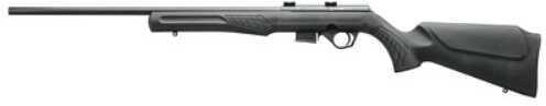 Click to see larger image. Rossi RB22M Bolt Action Rifle 22 WMR 21" Barrel Black Finish Synthetic Stock 5 Round RB22W2111