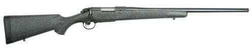 Bergara B-14 Ridge 7mm Remington Magnum 24" Threaded Barrel 3+1 Gray with Black/White Flecks Synthetic Stock Blued Finsih