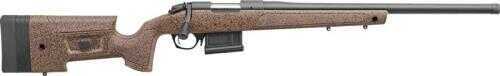 Bergara B-14 HMR .22-250 Remington 24" Barrel 5rd Brown with Black Flecks Molded Mini-Chassis Stock Matte Blued Finish