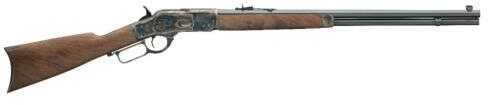 Winchester 1873 Sporter Rifle 45 Colt 24" Octagon Barrel Color Case Hardened Black Walnut Stock
