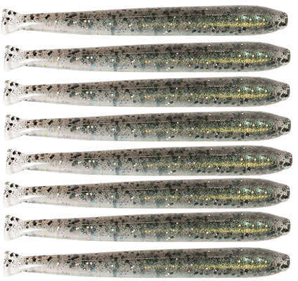 Z-Man TRD Minnowz Soft Bait Lure 3 1/2" Length, Blue Shad, Package of 8