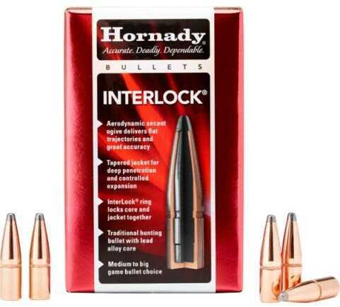 Hornady 270 Caliber InterLock Bullets 130 Grains SP (Per 100) 2730