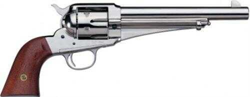 Taylor/Uberti 1875 Outlaw Revolver Nickel 44-40 Win 7.5" Barrel Walnut Grips