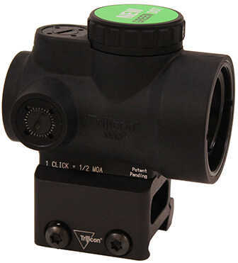 Trijicon Miniature Rifle Optic (MRO) Sight 2.0 MOA Adjustable Green Dot with Full CW Mount, Matte Black
