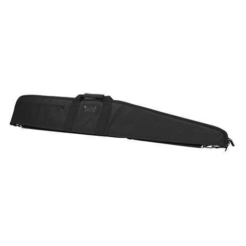 NCSTAR 2958 Series Shotgun Case Black Nylon 54" Length Metal Lockable Zipper Pulls Includes Adjustable 2" Shoulder Strap