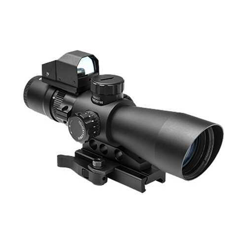 NCSTAR 3-9X42 Scope with Micro Dot Magnification 42mm Objective Lens Black MOA Red Fits Weaver/ Picatinny Rai