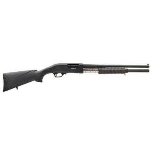 Rock Island Armory Meriva Pump Shotgun 12 Gauge 18.5" Barrel 3" Chamber 5 Round Black Synthetic Stock