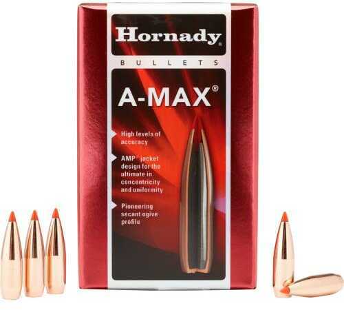 Hornady 30 Caliber Bullets 168 Grains A-Max (Per 100) 30502