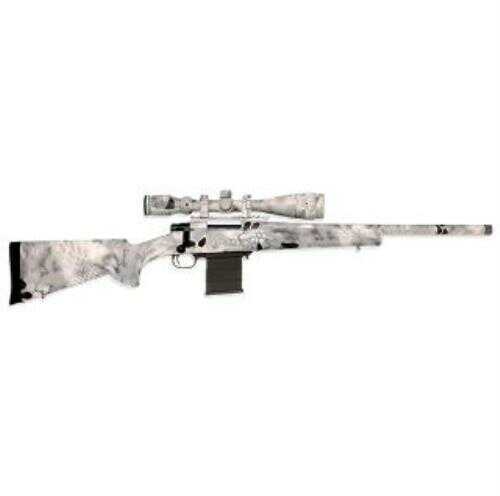 Howa M1500 Full Typhon Rifle 308 Win 20" Threaded Barrel Nikko Stirling Gameking 4-16x44 Scope Kryptek Dip