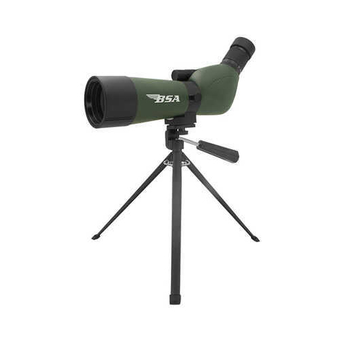 BSA 20-60x60mm Spotting Scope, Green
