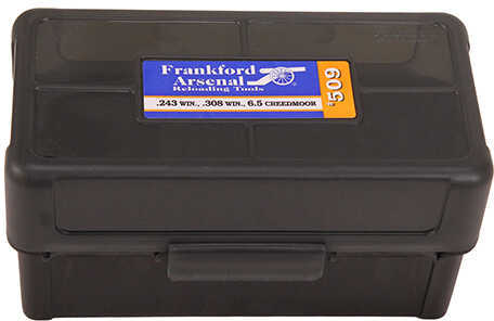 Frankford Arsenal Hinge Top Ammunition Box 7mm-08 .22-250 Remington .243 Winchester .308 Holds 50 Rounds