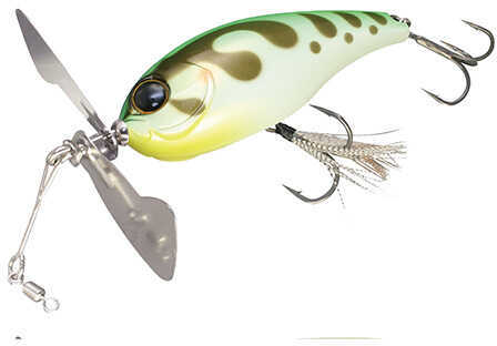 Jackall Lures Chopcut Hard Bait Freshwater 3 1/4" Length. Green Frog Package of