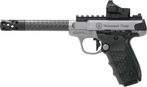 S&w Sw22 Victory Performance Center Pistol 22 Lr 6" Carbon Fiber Barrel With Reddot