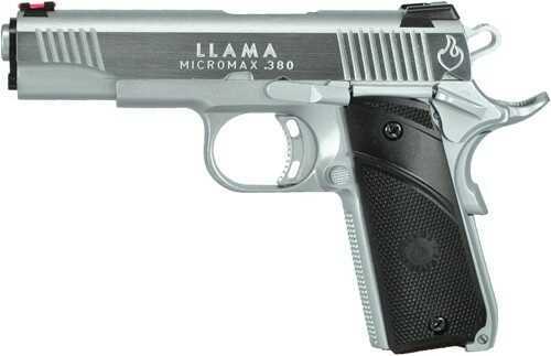 Llama Micromax Pistol 380 ACP 7 Shot Hard Chrome