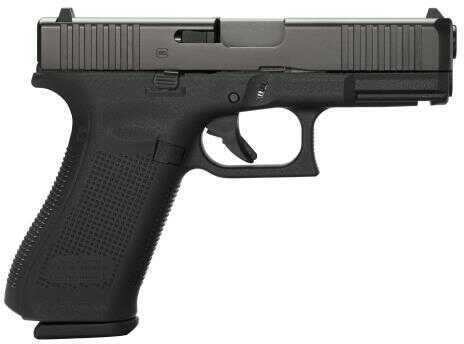 Glock G45 Compact FS Pistol 9mm Double 4.02" Barrel 10 Round Black Polymer Grip / Frame nDLC Slide