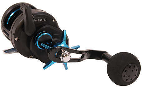 Daiwa Saltist Star Drag Casting Reel Size 15, 6.4:1 Gear Ratio, 5 Bearings, 39.50" Retrieve Rate, Right Hand