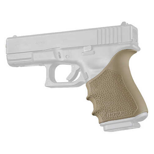 Hogue HandAll Beavertail Grip Sleeve for Glock 19 Gen 3-4, Flat Dark Earth