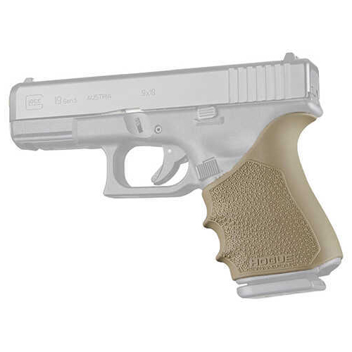 Hogue HandAll Beavertail Grip Sleeve for Glock 19 Gen 1-2-5, Flat Dark Earth