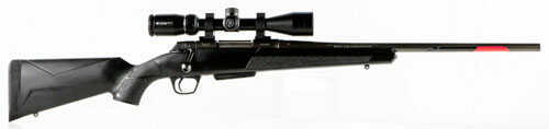 Winchester XPR Compact Vortex Scope Combo Bolt 7mm-08 Remington 22" Barrel 3Round Capacity Synthetic Black Stock